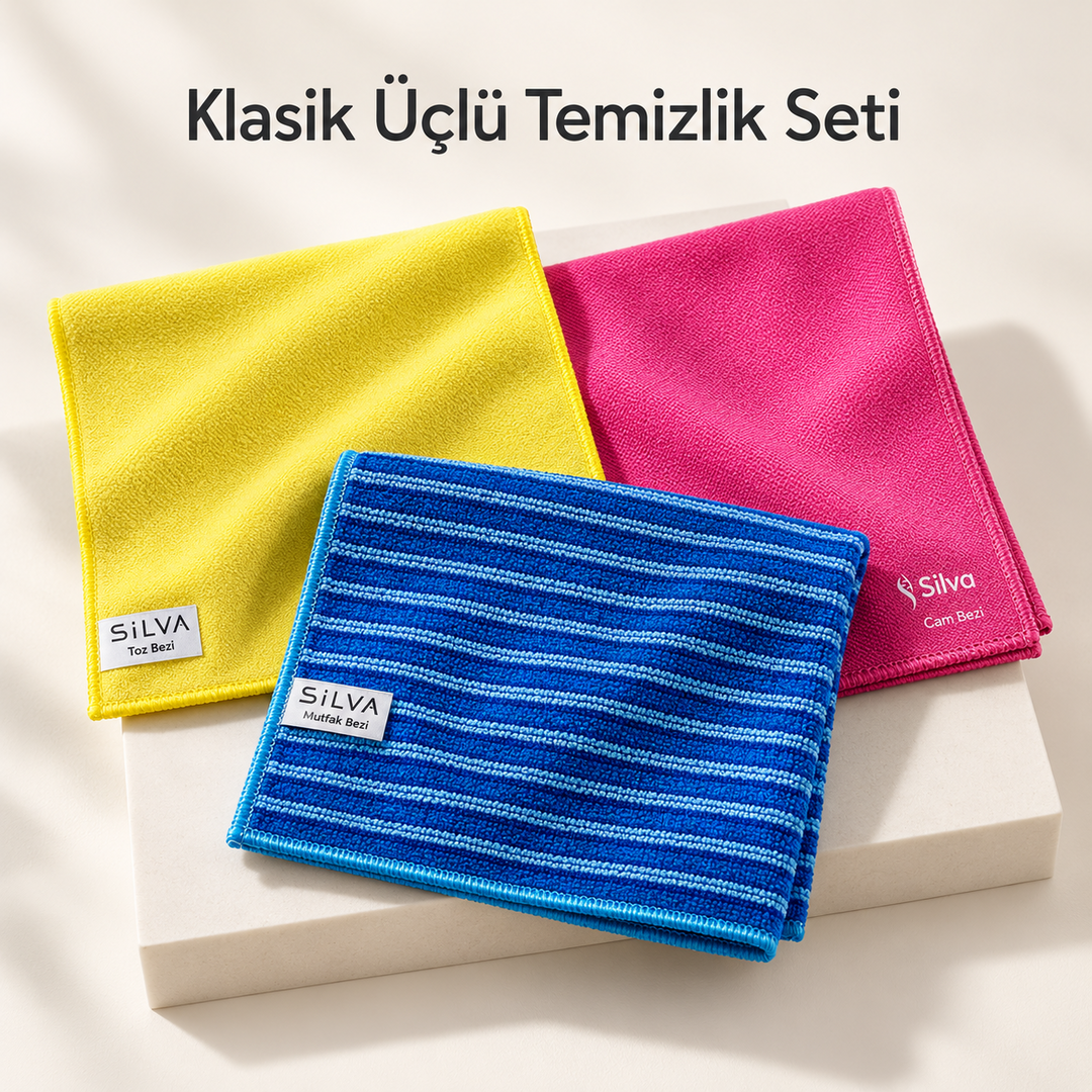 Klasik Üçlü Temizlik Seti