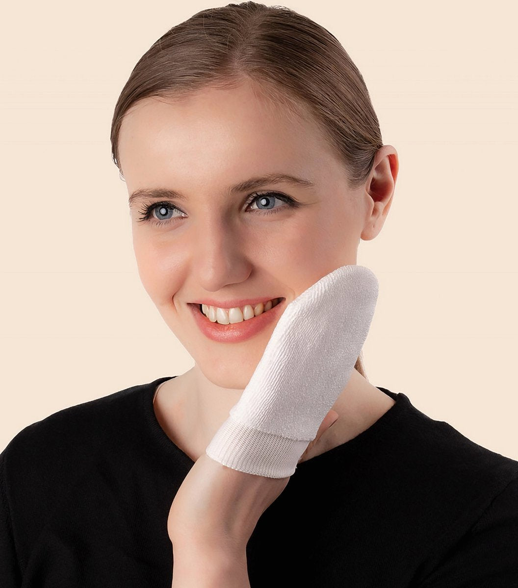 Mikrofiber Yüz Temizleme Eldiveni