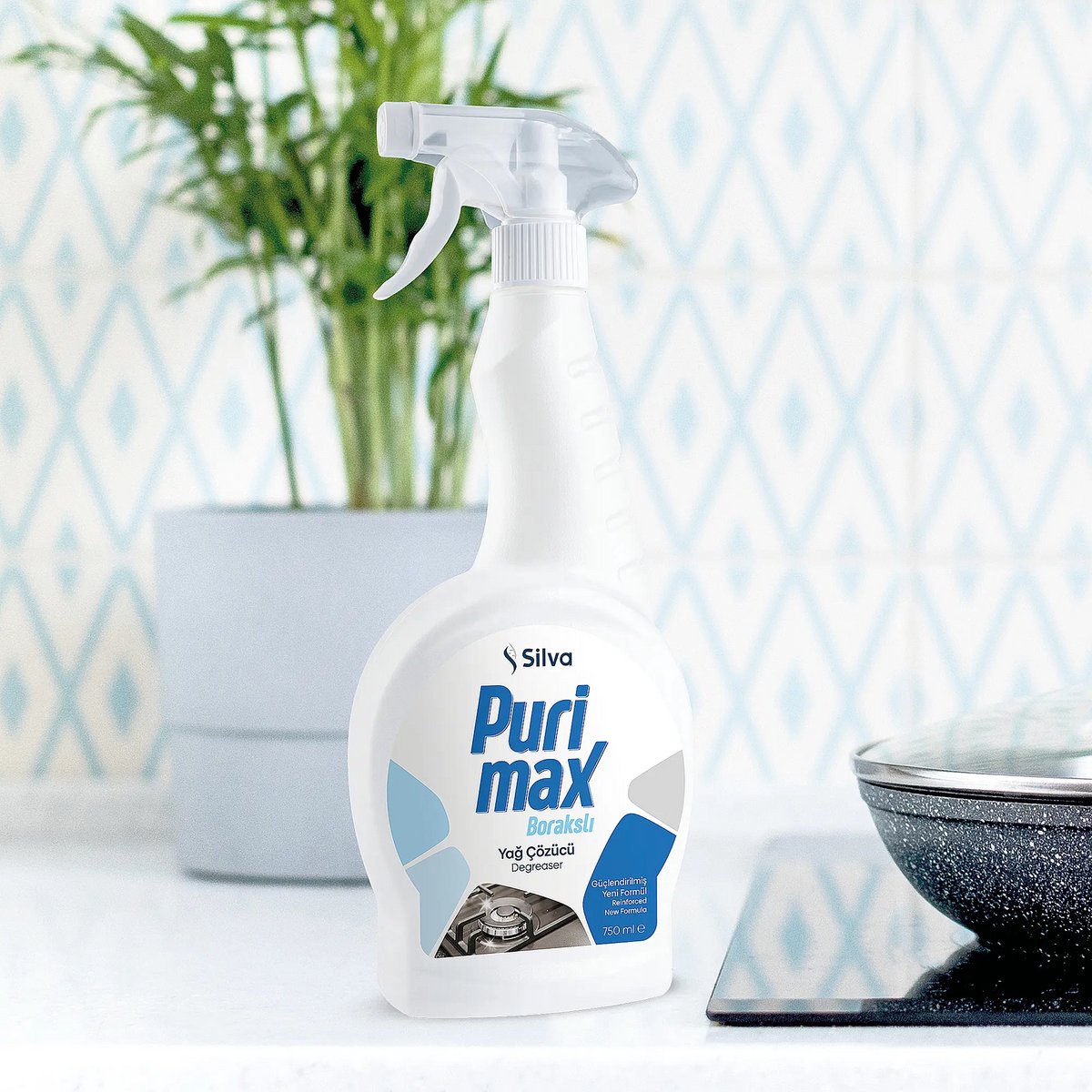 Silva - Purimax - Degreaser 750 ml - Güçlü yağ sökücü - Vegan
