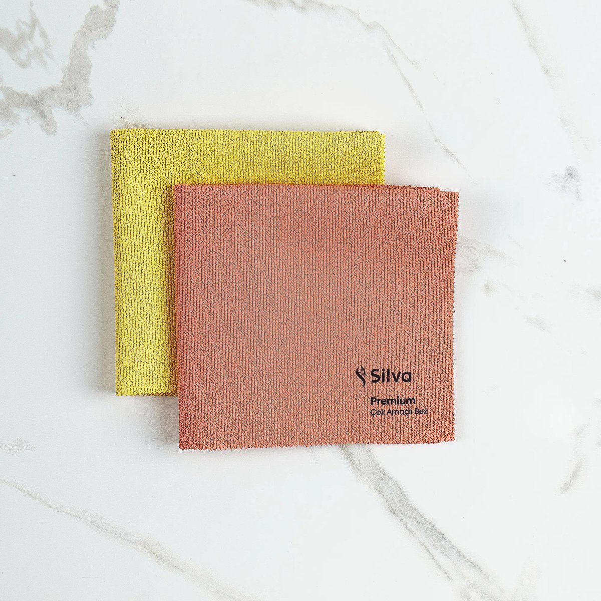 Silva Mikrofiber Bezler - Çok Amaçlı Temizlik Bezi - 2'li Paket