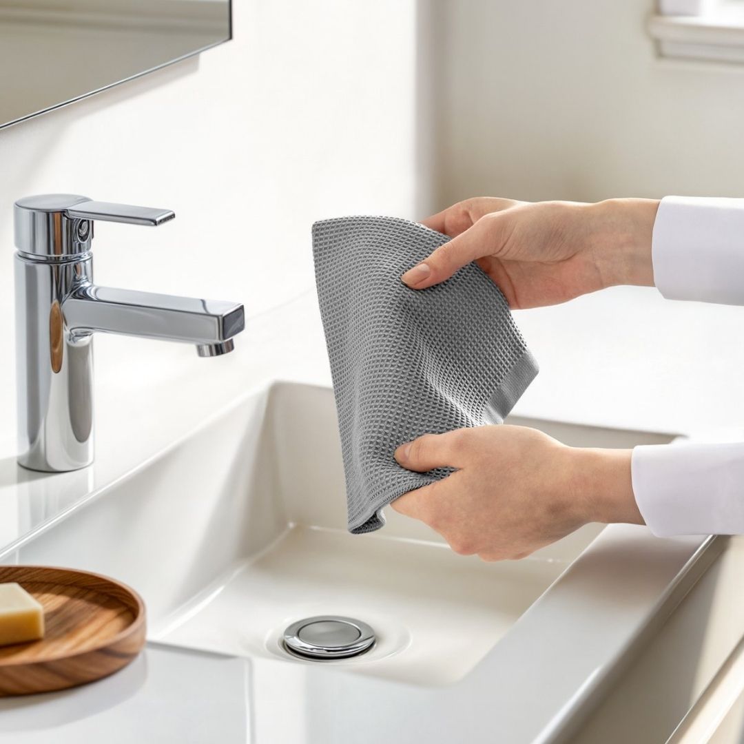 Silva Wafeldoek Microvezel