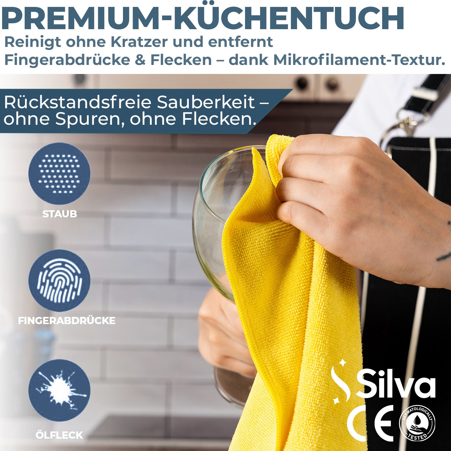 Silva Premium Mikrofiber Toz Bezi