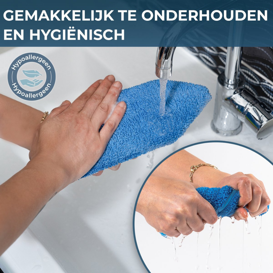 Silva Mikrofiber El Paspası – Köşeler, Halılar ve Mobilyalar İçin Mini Leke Temizleyici - Set Yok