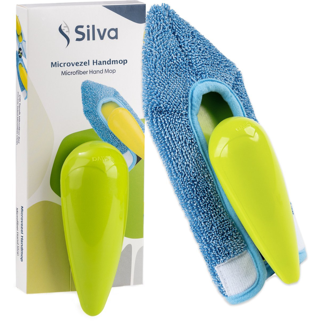 Silva Mikrofiber El Paspası – Köşeler, Halılar ve Mobilyalar İçin Mini Leke Temizleyici - Set Yok