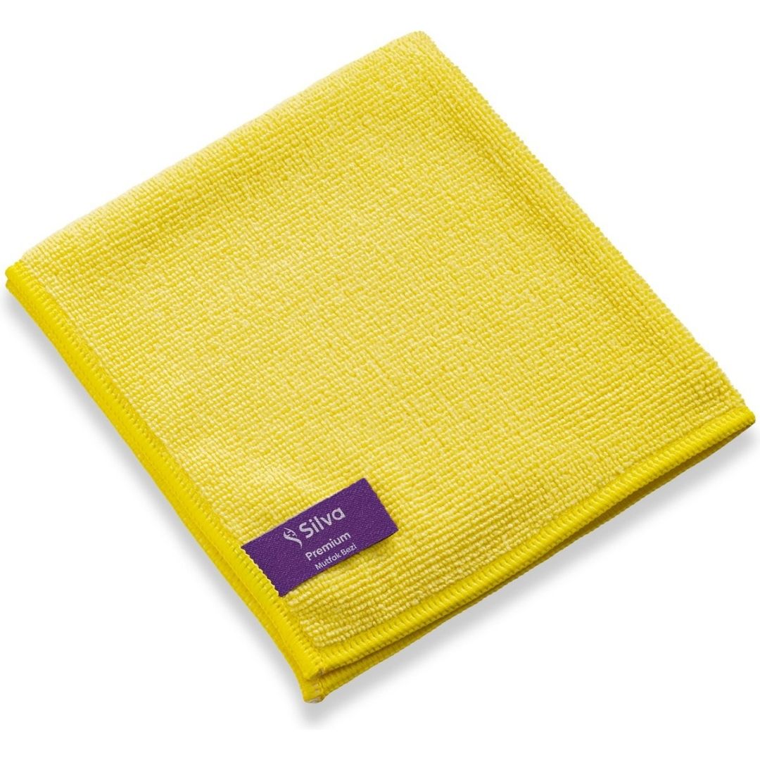 Silva Mikrofiber Temizlik Bezi Sarı