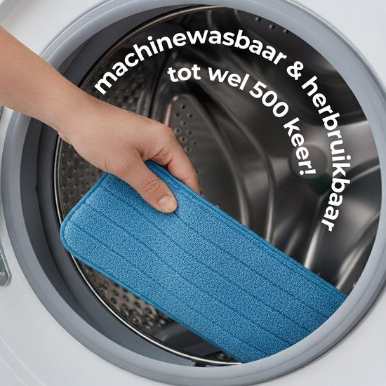 Microvezel Vloerwisser Doek - Muur Mop Doek – 42x14 cm