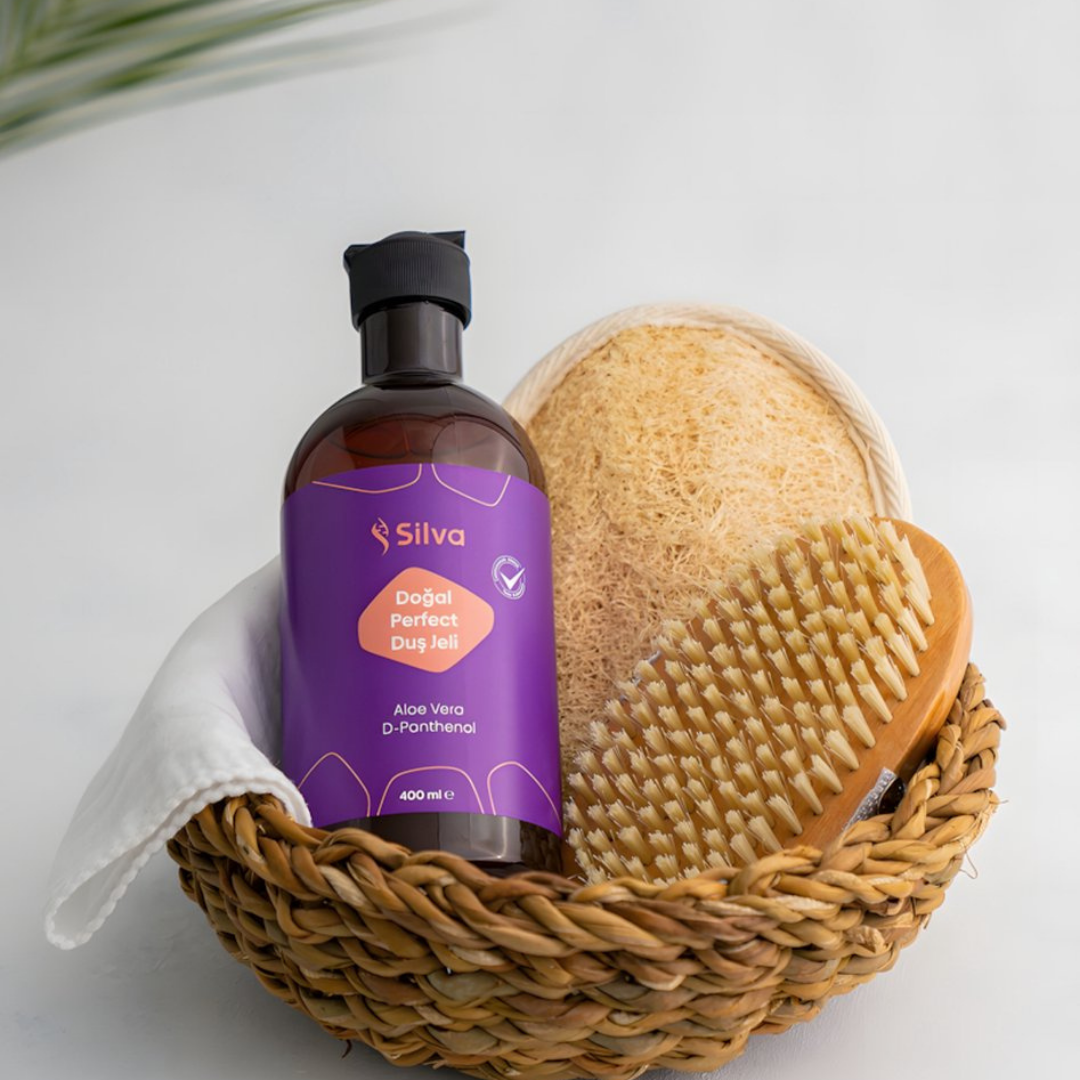 Silva - Doğal Duş Jeli – Aloe Vera ve Vegan Bakım – 400 ml