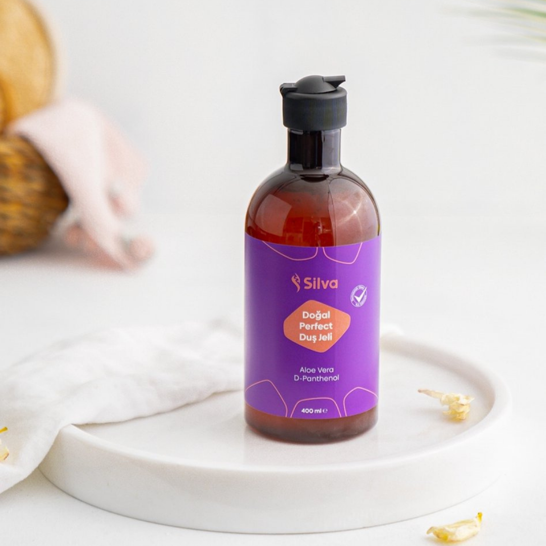 Silva - Doğal Duş Jeli – Aloe Vera ve Vegan Bakım – 400 ml