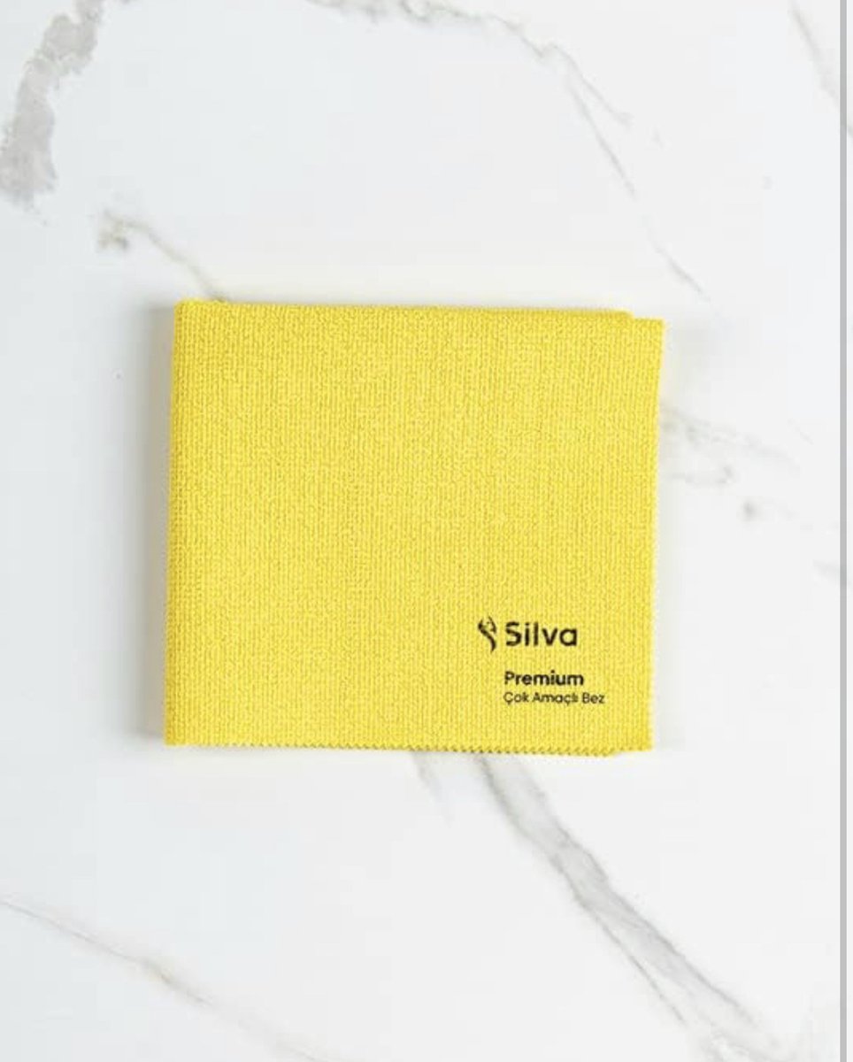 Silva Mikrofiber Bezler - Çok Amaçlı Temizlik Bezi - 2'li Paket