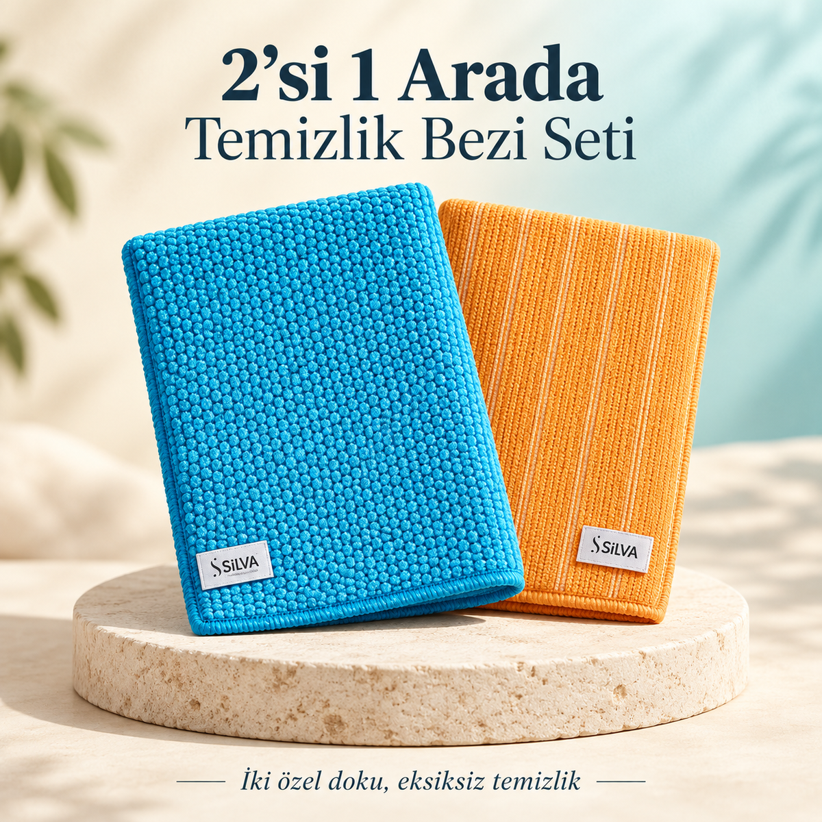 2'si 1 arada Temizlik Bezi Seti