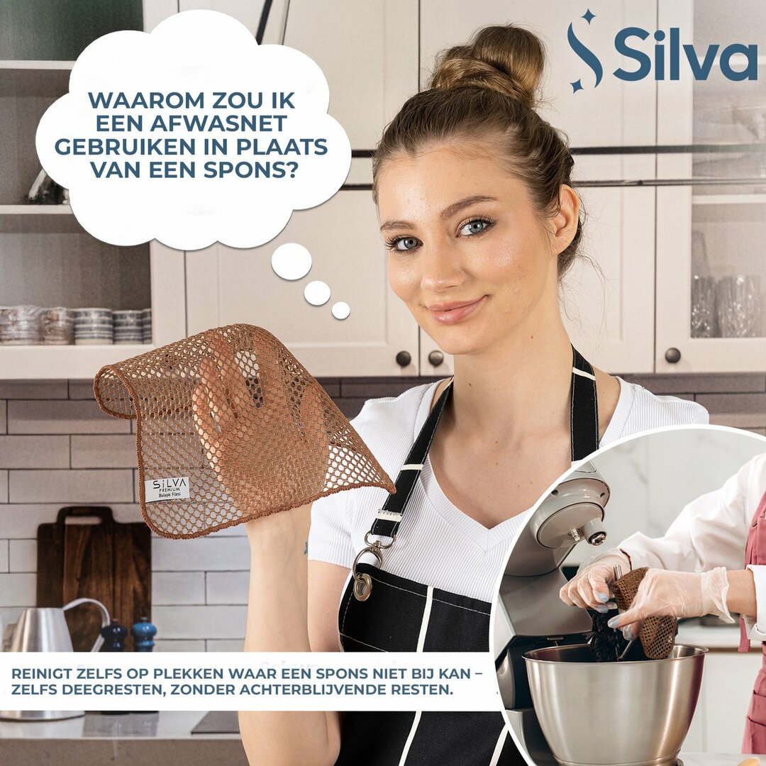 Mikrofiber Bulaşık Yıkama Filesi Bulaşık Bezi