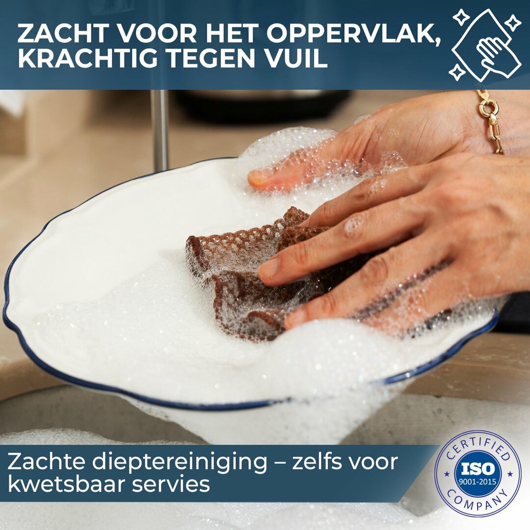 Mikrofiber Bulaşık Yıkama Filesi Bulaşık Bezi