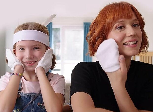 Make-upremover handschoen