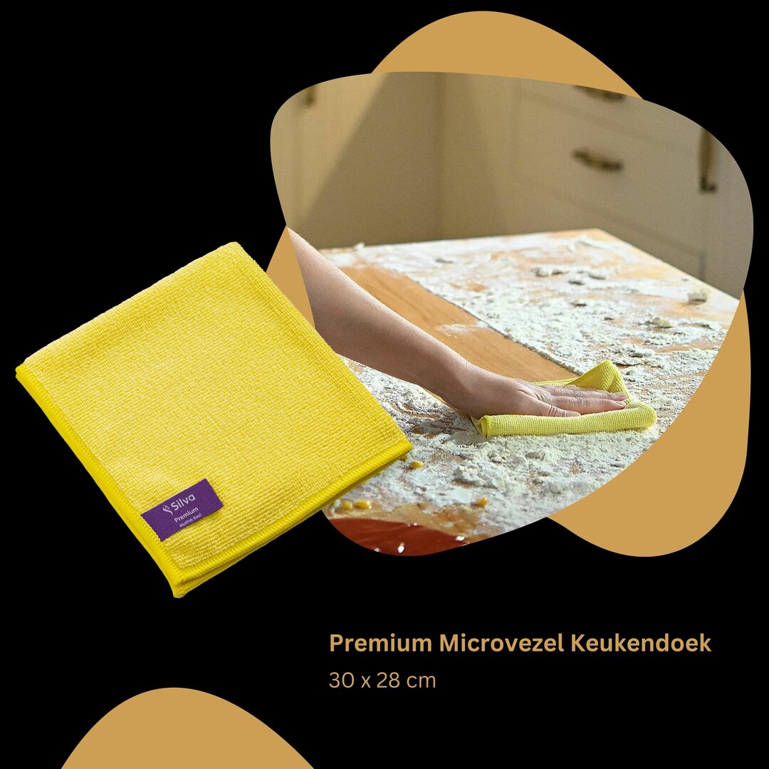 Microvezel Schoonmaakdoek Set - 6 stuks