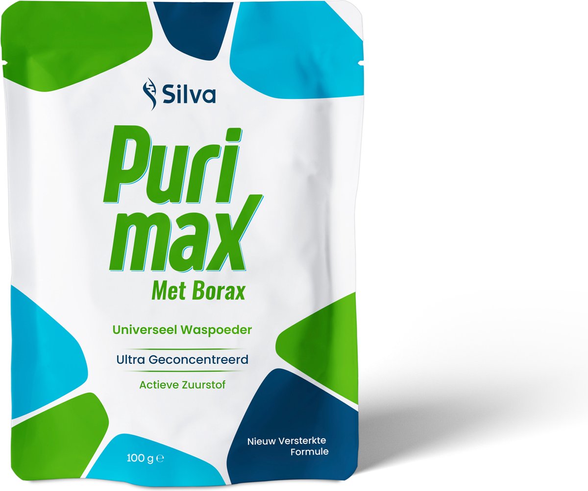 Silva - Purimax - Evrensel Çamaşır Deterjanı - 100 g - Konsantre - Vegan
