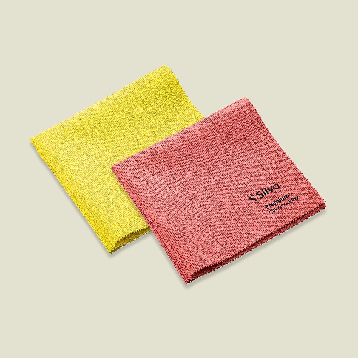Silva Mikrofiber Bezler - Çok Amaçlı Temizlik Bezi - 2'li Paket