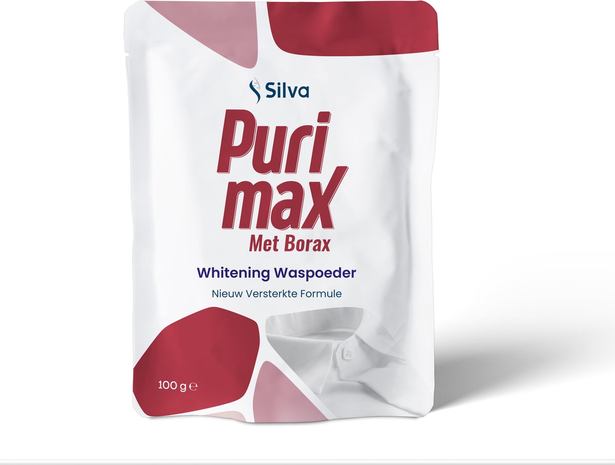 Silva - Purimax - Beyazlatıcı Çamaşır Tozu - 100g - İnatçı Yüzeyler