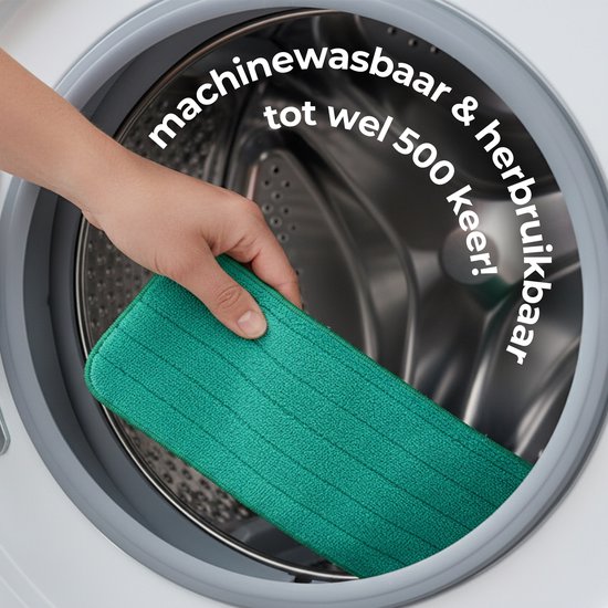 Microvezel Vloerwisser Doek - Muur Mop Doek – 42x14 cm