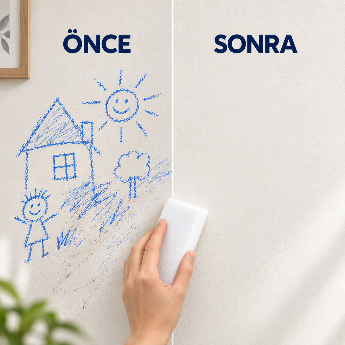 5'li Nano Sihirli Temizleme Süngeri 