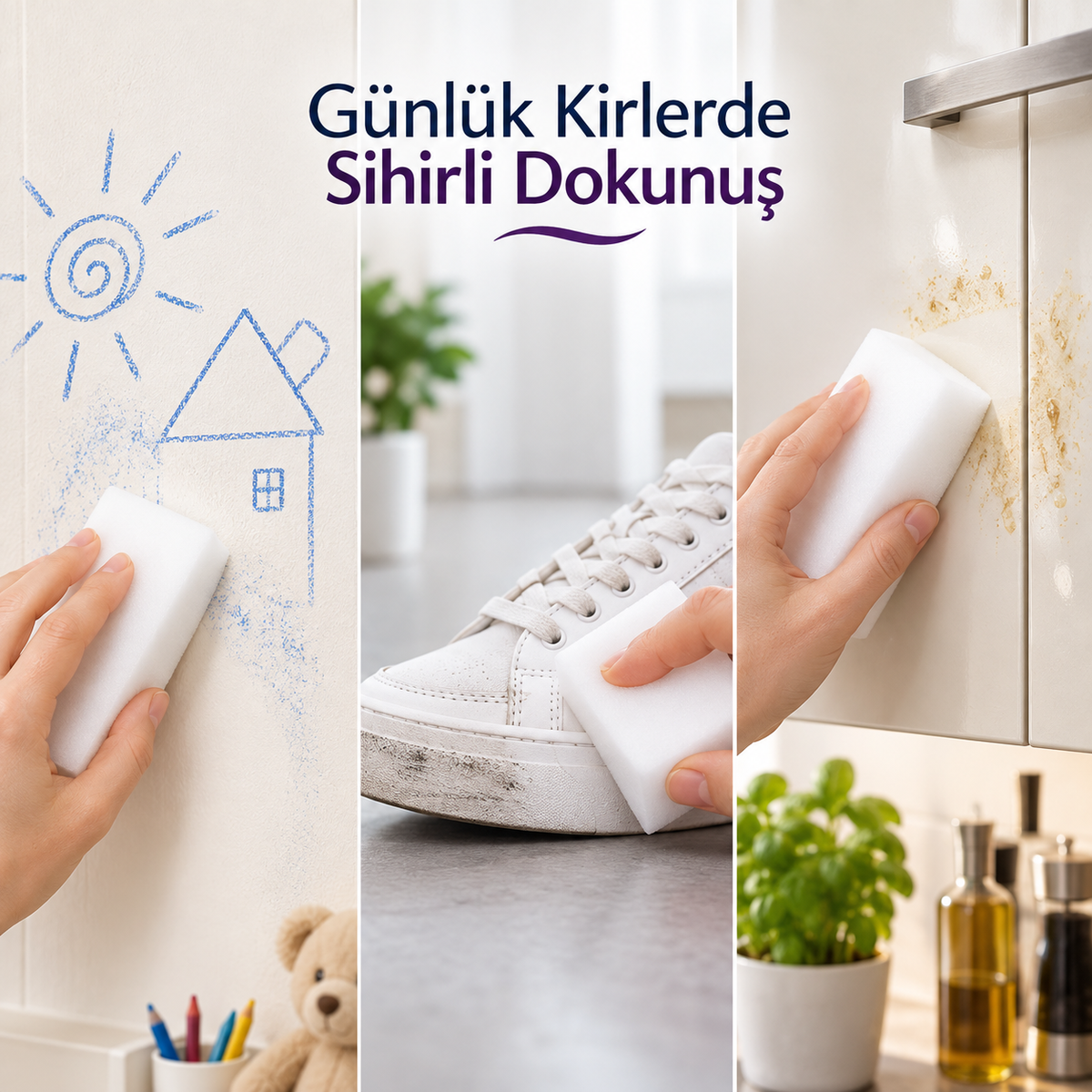Nano Sihirli Temizleme Süngeri