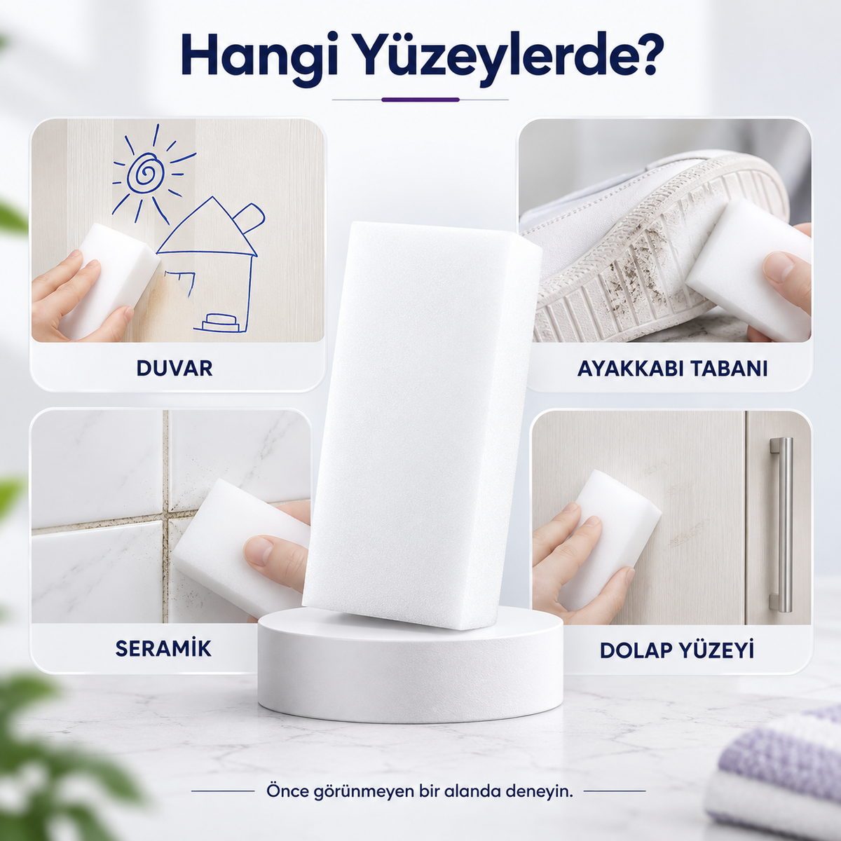 Nano Sihirli Temizleme Süngeri