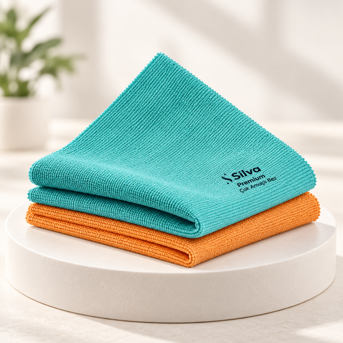 Premium Çok Amaçlı 2'li Set (Yeşil - Turuncu)