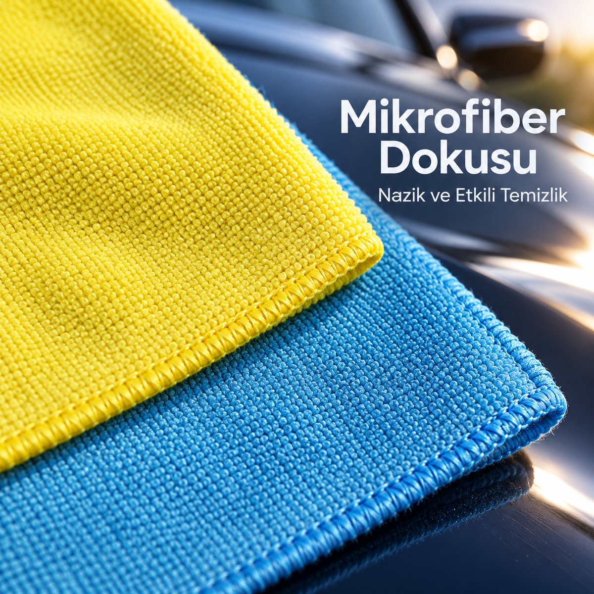 Mikrofiber Oto Bakım Seti - 2'li Paket
