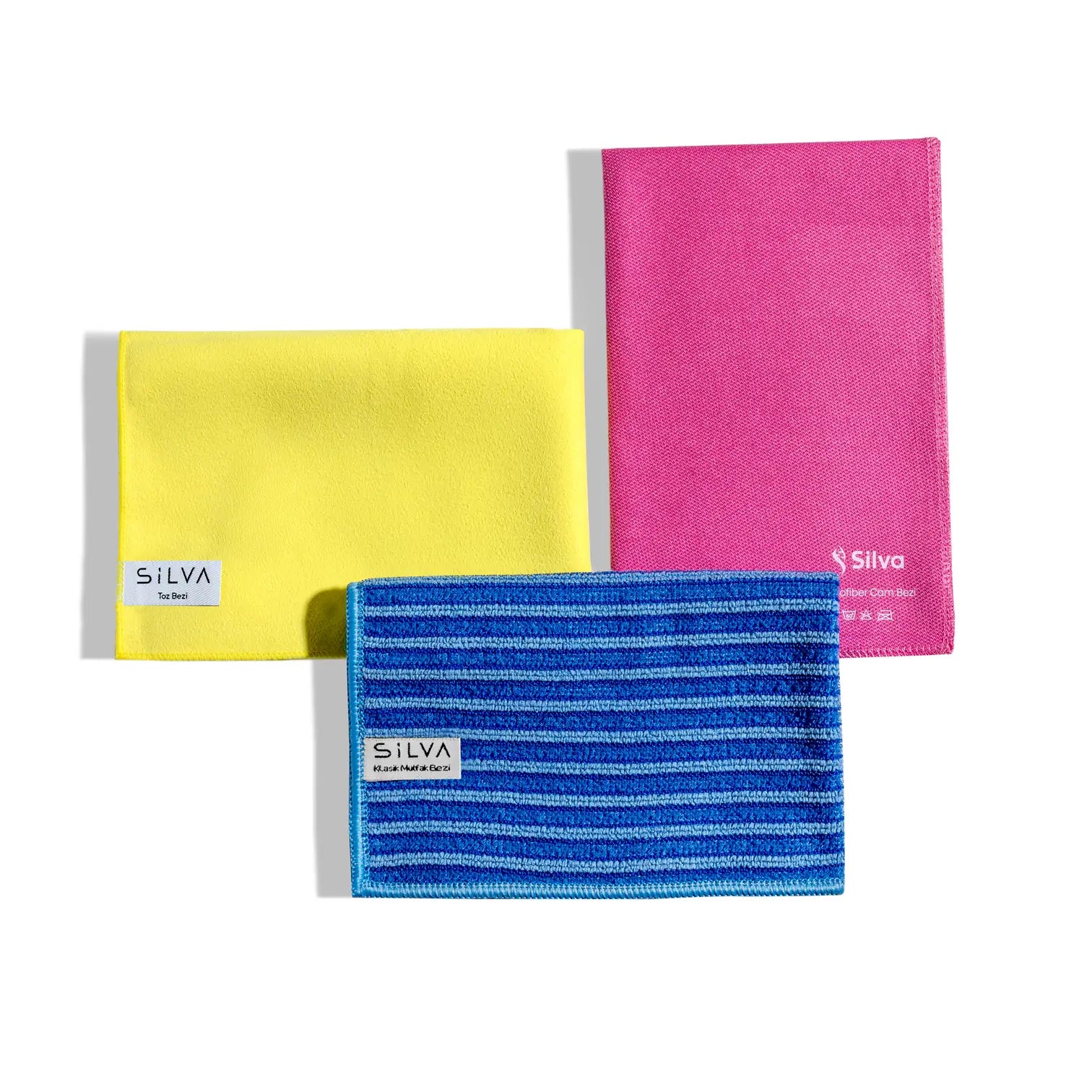 Klasik Üçlü Temizleme Bezl