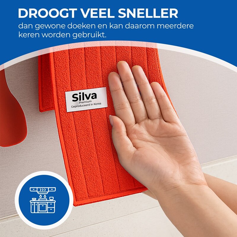 Microvezel Premium Keukenhanddoek - 40x70 cm