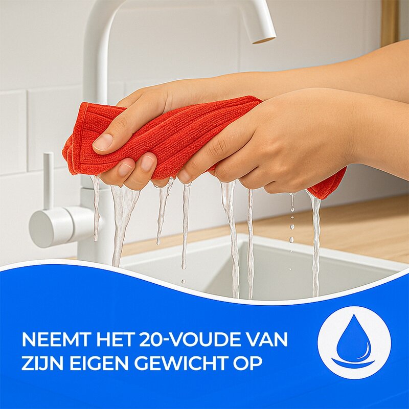 Microvezel Premium Keukenhanddoek - 40x70 cm