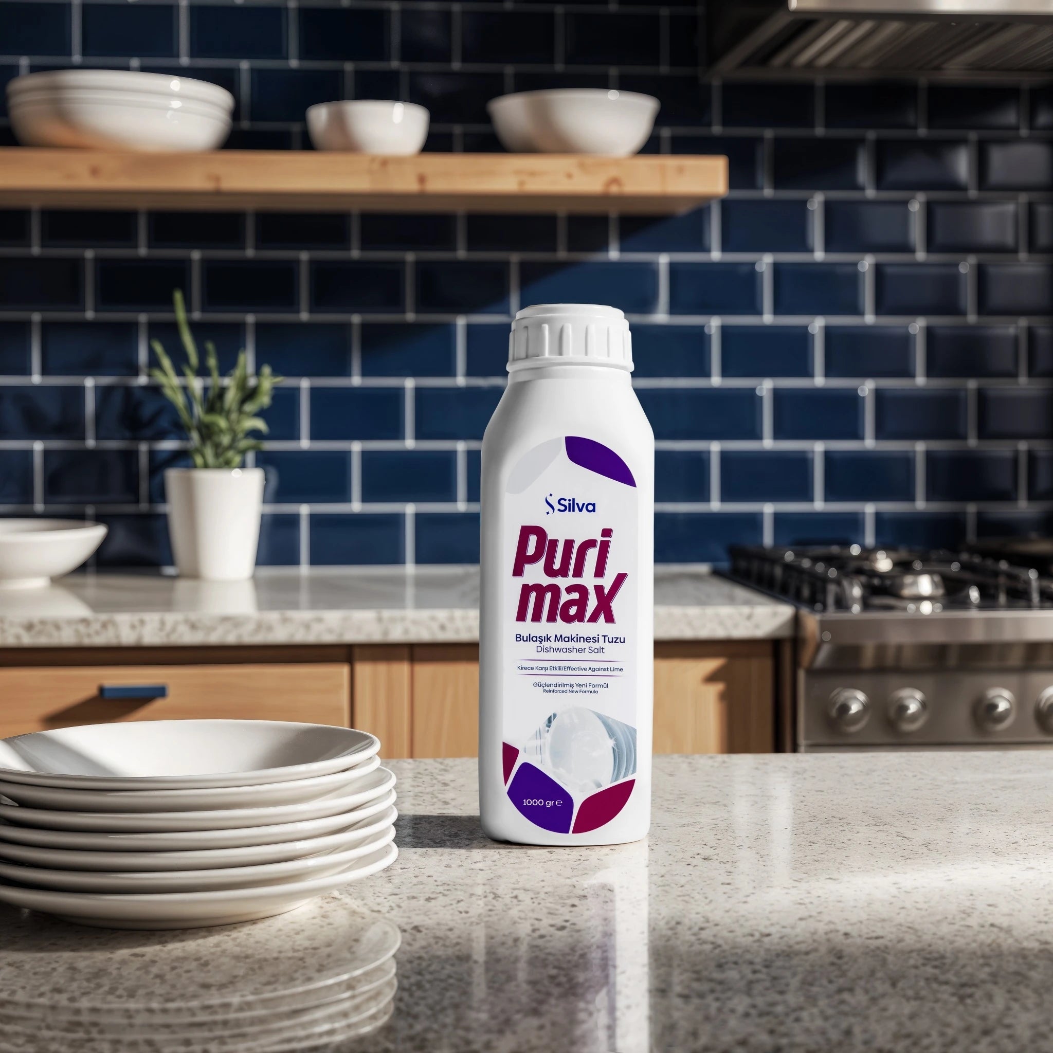 Purimax Bulaşık Makinesi Tuzu - 1000 ml