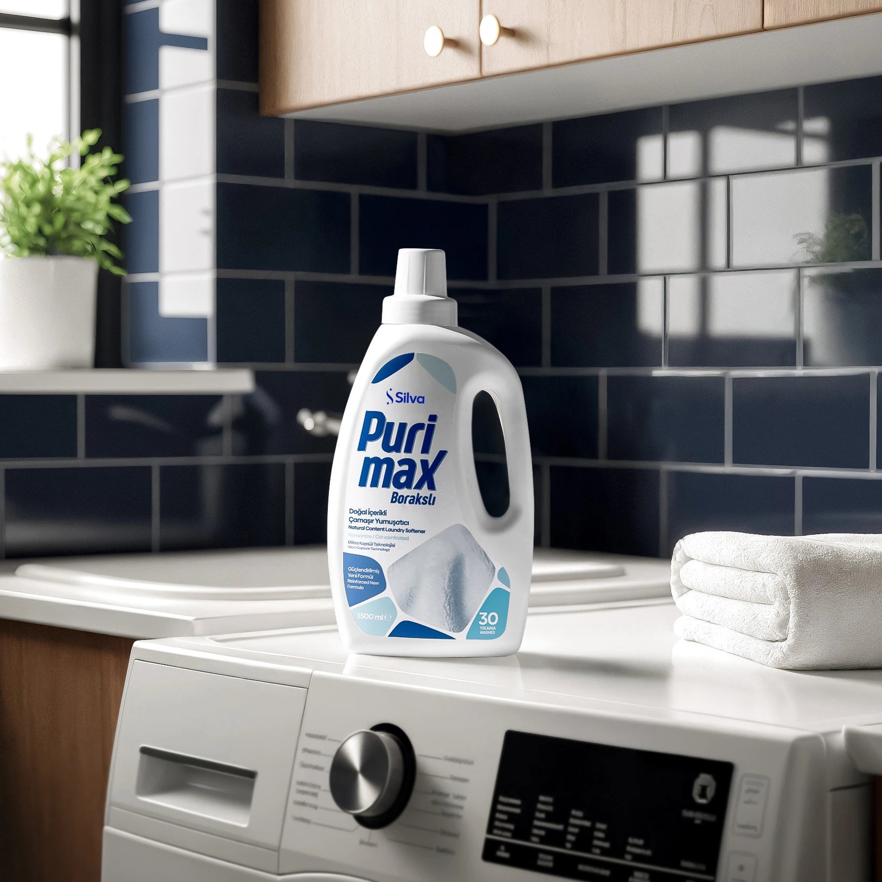 Purimax Doğal Çamaşır Yumuşatıcı - 1500 ml