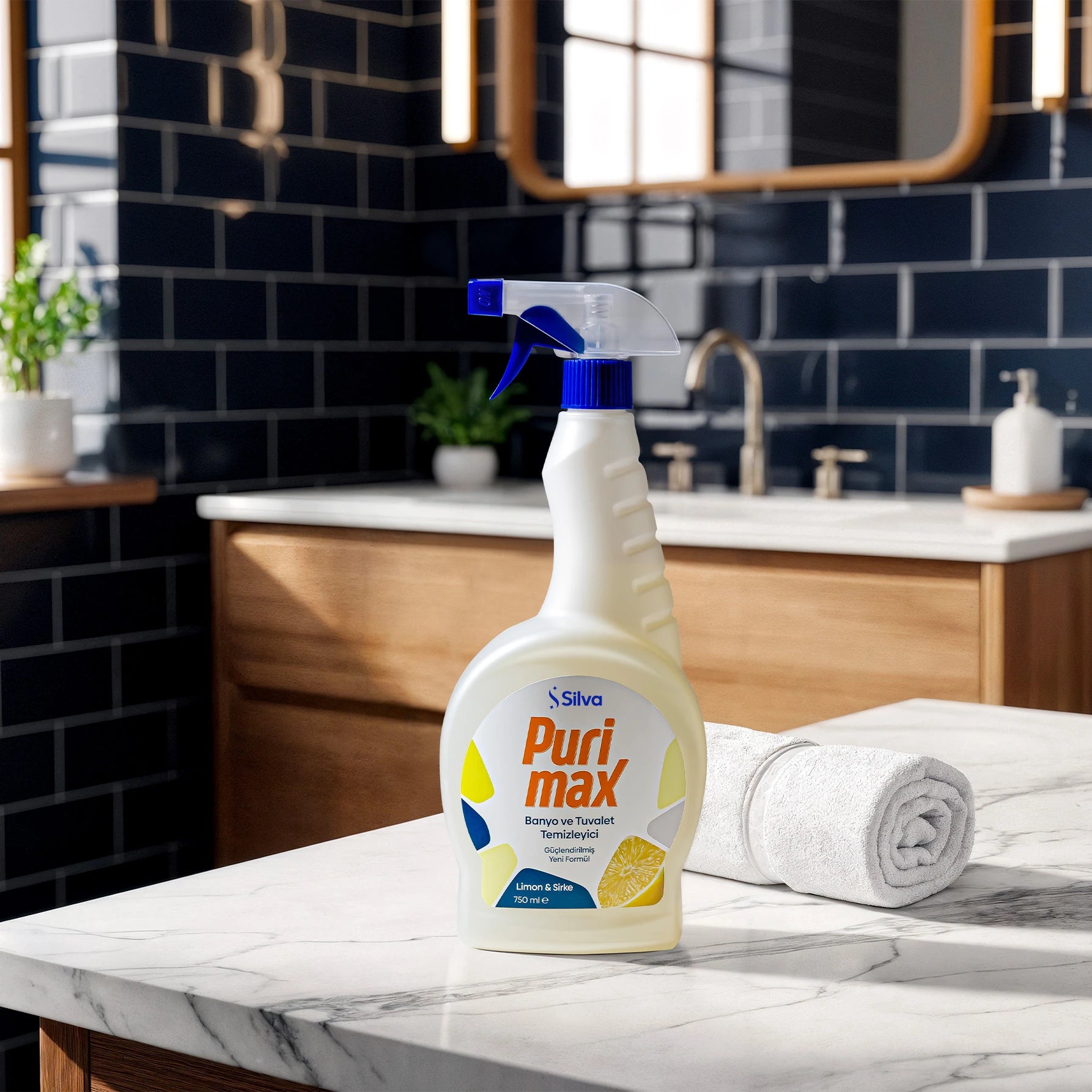 Purimax Eco Badkamer- en Toiletreiniger 750 ml