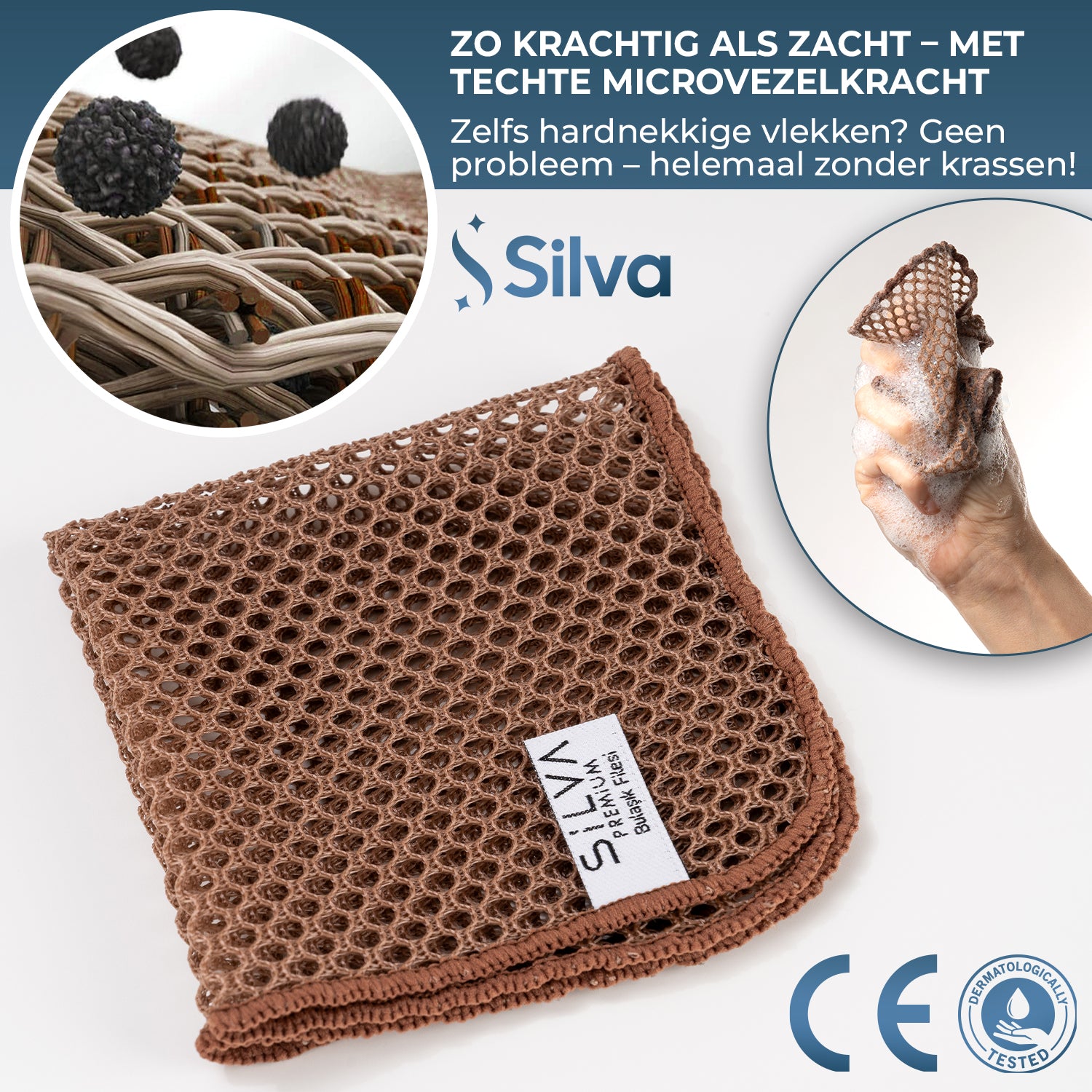 Silva Mikrofiber Bulaşık Bezi - 2'li Paket
