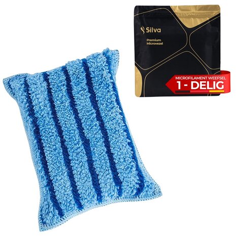 Microvezel Afwas Spons - 12 x 8 cm