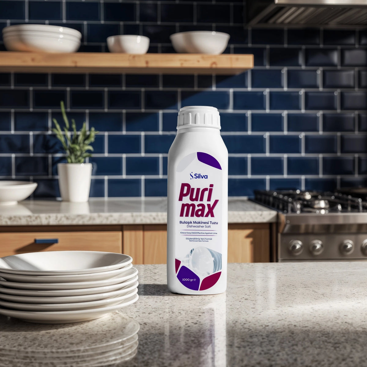 Purimax Bulaşık Makinesi Tuzu - 1000 ml