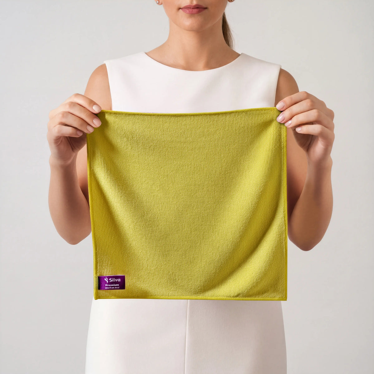 Premium Mikrofiber Mutfak Bezi - Sarı Renk